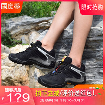 Malle Outdoor Shoes Men Climbing Shoes Women Autumn Winter Waterproof Non-slip Hiking Shoes Women Breathable Cross-country Sneakers Climbing Shoes