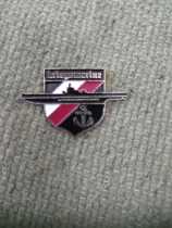 Retro 1 Color Flag Submarine Badge Chest Pin
