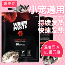 Buy five get one hedgehog hamster heating bag winter warm baby pet transportation heating power off reptile fever