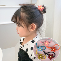 Peel band children do not hurt hair tie hair girl head rope female knotted Hairband Korean baby hair rope pony tail hair accessories