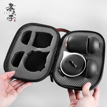 Travel tea set carrying case single fast guest Cup one pot two three four cups outdoor travel bubble teapot