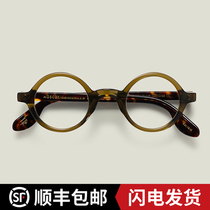New spotMasco ZOLMAN literary retro round frame plate myopia glasses frame official authorized store
