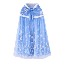 Children's hood cloak cloak jacket Qiu Winter out of thick girls' baby New Year's children warm up and build a shawl