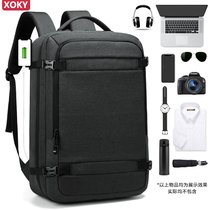 Customized backpack mens large capacity business leisure fashion trend womens travel bag computer bag student backpack schoolbag