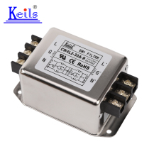 KEILS Power filter 220V Terminal block 10A20A30A AC single phase CW4L2-20A-R Guide rail