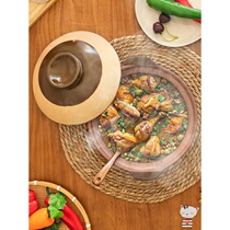 utsuwa high temperature resistant old-fashioned clay pot rice casserole earth pot unglazed household gas yellow braised chicken rice stone pot special