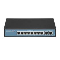 GEEDEL pole electric JD-SG3010P eight Port Gigabit POE Switch 8 Port 10 wireless AP surveillance camera network power supply