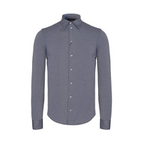 EMPORIO ARMANI ARMANI Men Business Dress Solid Color Long Sleeve Shirt 189303