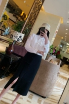 Thin into paper people Yan value explosive shed Eurostock white high-end real silk shirt woman 2022 new brand