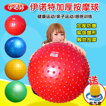 Inot yoga ball childrens sensory training particles big dragon ball massage ball thickening fitness ball balance exercise ball