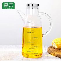 Senfu glass kettle leak-proof oil bottle kitchen home seasoning box sauce vinegar bottle large capacity Nordic kettle