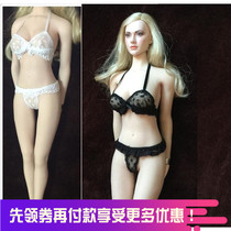 1 6 female soldiers with lace dress Socks Tight Underwear Female Clothing One-piece Underwear Knickers Suit Spot