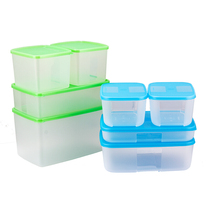 Tupperware refrigerator fresh experience 8-piece set of refrigerated frozen food storage box Sealed storage box Dumpling box