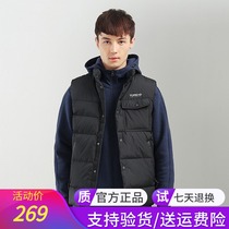 Pathfinder down vest mens and womens autumn and winter outdoor warm water repellent down vest TAFH91729 92225