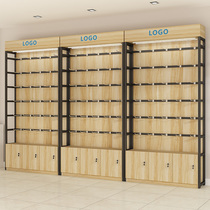 Mobile phone accessories cabinet display shelf Supermarket goods Snacks small food jewelry hook shelf Container product display cabinet