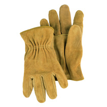 Witz 10-2064 cowhide driver driving work handling gloves anti-fatigue labor protection site welding