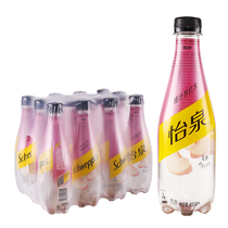 Coca-Cola Yiquan peach soda 400ml * 12 bottles of soda soda peach flavored gas beverage