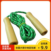 Creative wooden handle skipping rope sports fitness Primary school childrens toys Sports outdoor supplies stall supply