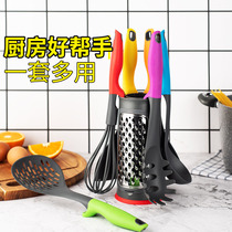 Left home right kitchen silicone kitchenware set non-stick pan special shovel high temperature spatula spoon spatula spoon spatula