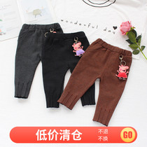 Girl Casual Pants 2020 Spring Dress Baby Long Pants Baby Pants Men And Women Baby Little Leggings Outside of Ocean Gas