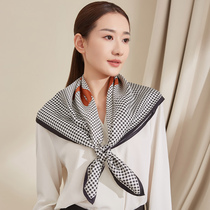 Shanghai Story 2022 New mulberry silk scarves with a spring and autumn thinner and a mother with a shawl and a shoulder towel