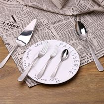 German big brand 18-10 stainless steel public spoon table fork fruit fork cake fork coffee spoon dessert spoon cake shovel