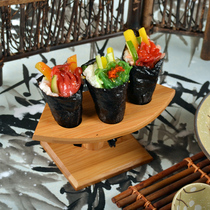 Hot Selling Bamboo Cuisine Rolls Rack Sushi Hand-roll Rack Outlet Japan-Japan Appliance Sushi Rack Pure Handmade Polish