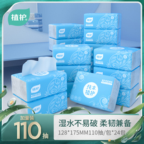 Plant Care Log Skin Big Bag Extraction Paper Entire Box Affordable Face Tissue Toilet Paper Tissue Lot Home Paper Extraction Napkin