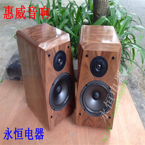 Promotion Hivi Huiwei 8 inch bookshelf speaker audiophile grade spade wood veneer audio hifi