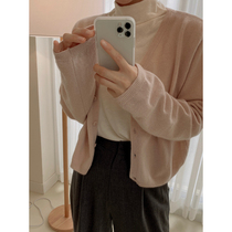 The Spot of the Spot The Joo Korean designer collaborated to customize the section with cashmere 10% short-knitted cardio-hoodie D