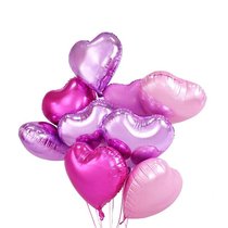 18 inch aluminum film heart-shaped balloon love aluminum film balloon wedding wedding room decoration birthday party dress decoration wedding wedding