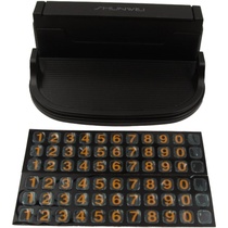 Car temporary parking sign car mobile phone holder anti-gift creative parking card hidden instrument panel mobile phone holder