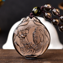 2021 twelve Zodiac belongs to Ma Xiang An Lingge Vulcan God with obsidian pendant male and female too old