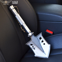 All-round Eagle engineer shovel outdoor multifunctional portable folding hoe mini camping steel shovel fishing shovel equipment