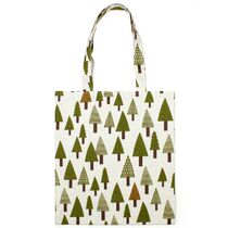 Cloth Art Homemade Style Arts & Men men and women Single-shoulder bag cotton linen minimalist girl bag Xiaoqing New Triangle Tree