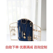 Jewelry display rack Princess European vertical Creative more sturdy and durable shop desktop earring shelf display rack