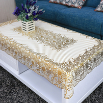 High-end coffee table tablecloth lace cloth dining table tablecloth waterproof and oil-proof high-end luxury dining table table mat disposable
