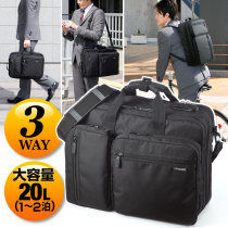 Japan SANWA men and women single shoulder portable large capacity business multi-function computer bag travel 15 6 inch