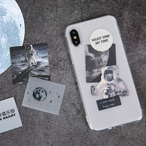 Handbook collage material Paper mobile phone case back shell decorative card paper ins style literary retro non-sticky stickers