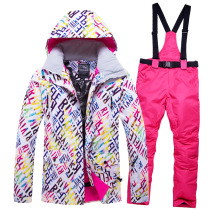 2020 new ski suit suit female support windproof waterproof warm