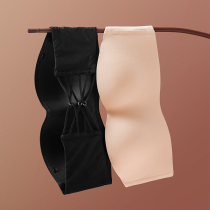 No shoulder strap lingerie girl without mark and back a piece of small breasts to gather 2021 new exploits summer thin bra