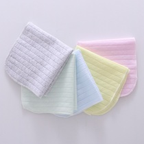 Baby saliva towel bib cotton baby small square towel newborn towel baby jacquard wash towel 3-5