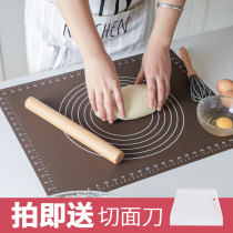 Wooden Japanese food grade silicone large kneading mat Easy to clean rolling panel non-slip silicone mat non-stick and noodle mat