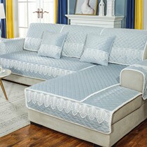 Japanese Wind Plush Sofa Cushions Heather T Winter Warm Non-slip Crystal Suede Nordic Yogaige Princess Cushion Cover