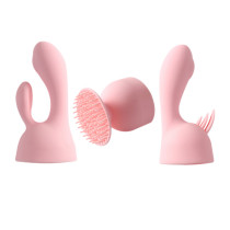 Silicone headgear AV vibrator Special vibrator accessories Adult sex products Masturbation toys Soft and silky