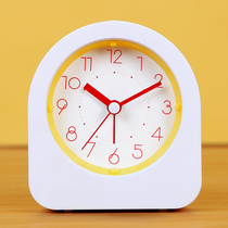 A simple alarm clock table tone mute boy student gets up artifact clock in a child-only child for girls