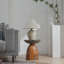 Silence Wind Solid Wood Tea Table Retro Folk Sleeping Balcony Small Table Subnet Red Living Room Sofa Corner A Few Bedrooms Bedside A Few