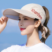 Sun Hat Women Summer Running Tennis Baseball Cap Sunscreen Sun Hat No Top Outdoor Bike Sport Duck Tongue Cool Hat