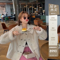 CC fur Little Navy imported purple standard mink coat whole mink fur coat mink coat women