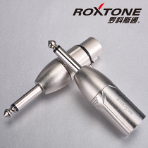 ROXTONE Three-core Cannon Notre Dame transfer 6 35 mono-channel stereo conversion plug in-line free-to-weld joint